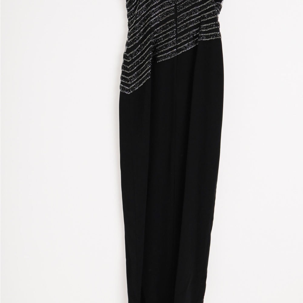 Vintage Bob Mackie beaded gown size 6 sequin black tie - Picture 9 of 11